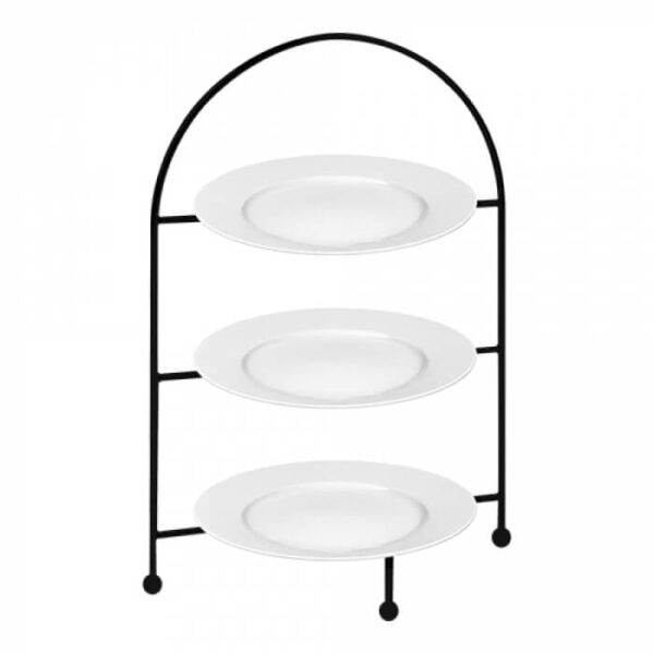 High tea standur rustic brúnn - Image 2