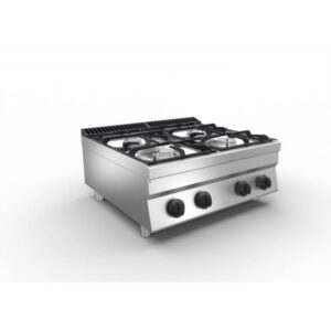 Proxy70  GAS eldavél 4x  30,8kW 80cm