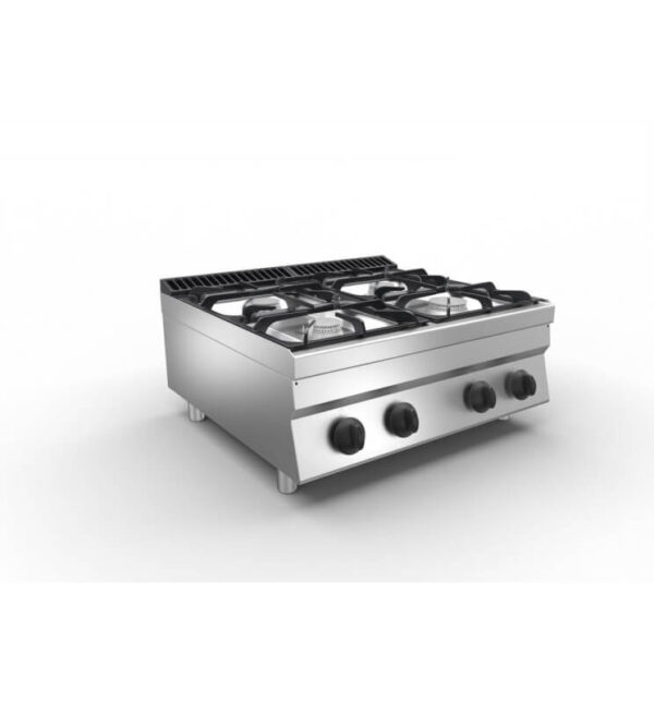 Proxy70  GAS eldavél 4x  30,8kW 80cm