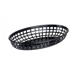 Plastkörfur svartar 6 st í pakka