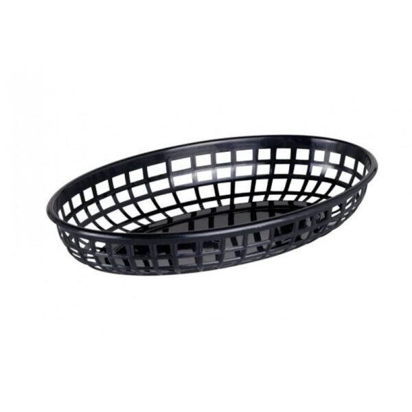 Plastkörfur svartar 6 st í pakka