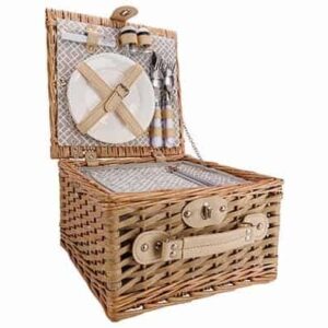 Picnic karfa fyrir tvo - einangrað hólf