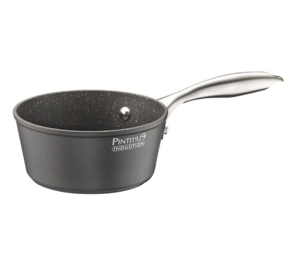 Skaftpottur Stone black non stick - 16 cm
