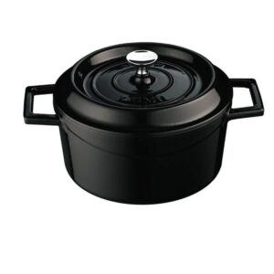 LAVA mini pottur 10 cm – Svartur