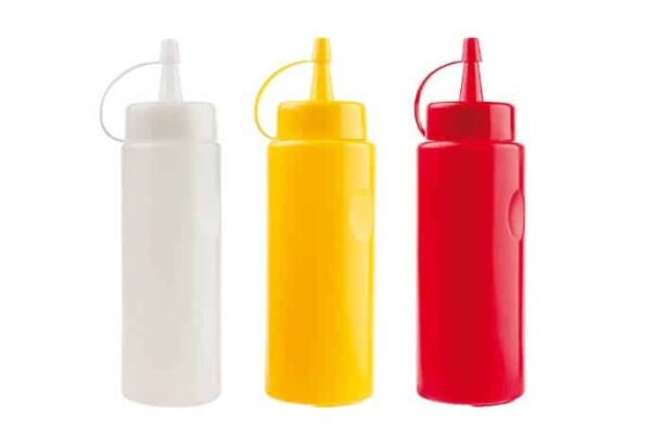 Plast skvísa gul - 350 ml - Image 2
