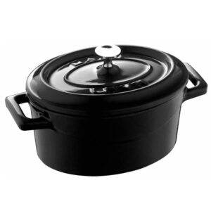 LAVA mini steypujárns pottur svartur - 10 cm