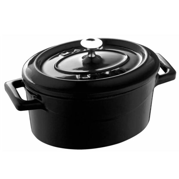 LAVA mini steypujárns pottur svartur - 10 cm