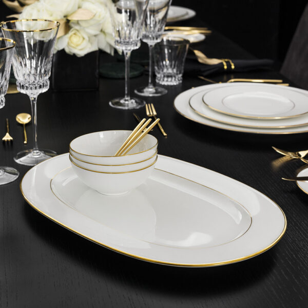 V&B Anmut Gold Fat oval - 42 cm - Image 2