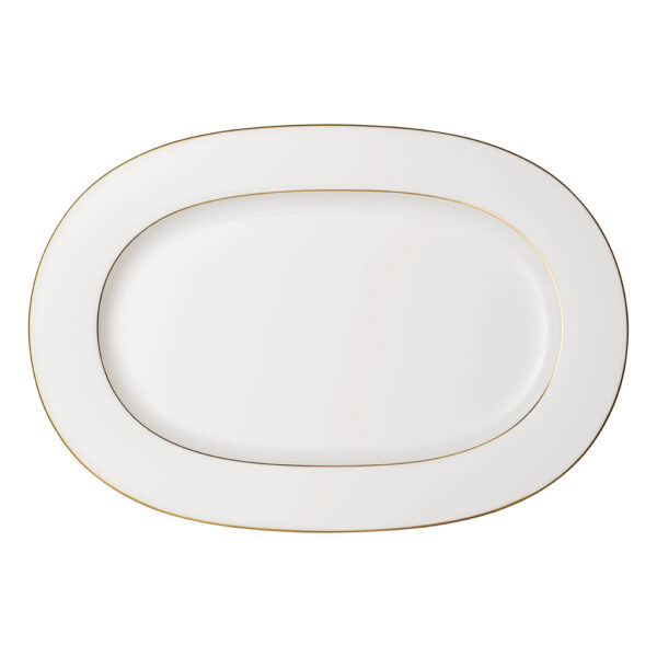 V&B Anmut Gold Fat oval - 42 cm