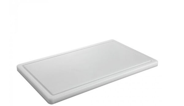 Plast Skurðarbretti GN 1/1 - HVÍTT