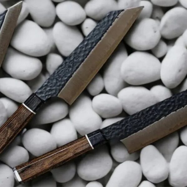 Pateru Aogami 3 hnífa sett á viðarstandi - Image 3