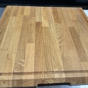 EUROCEPPI Tréskurðarbretti með safarauf  60 cm - Eikarbretti