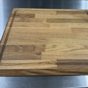 EUROCEPPI Tréskurðarbretti með safarauf - Eik