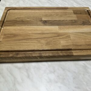 Euroceppi Tréskurðarbretti með safarönd - Eik