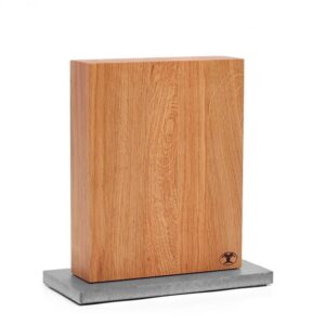 Blockwerk hnífastandur – Smoked Oak