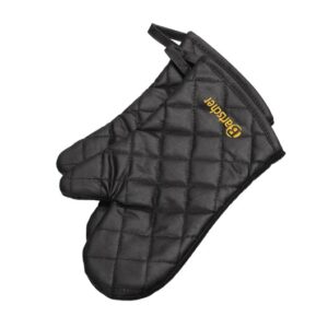 Ofnhanskar svartir - 37 cm