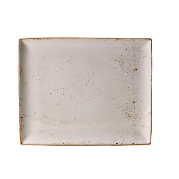 CRAFT ferkantaður diskur 33 x 19 cm - White