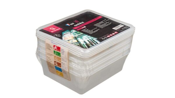 Geymslubox plast 1/2 gn – 100 – 4 st í pakka