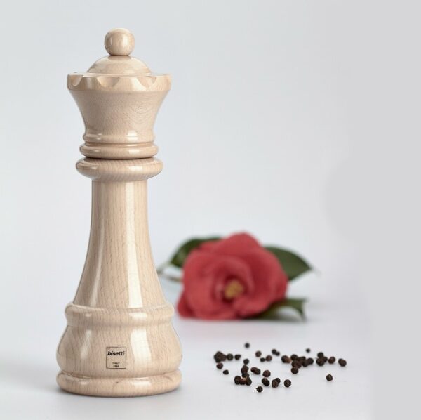 Bisetti Chess salt eða piparkvörn hvít - Drottning - Image 2