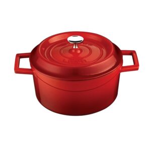 LAVA steypujárns pottur emeleraður 18 cm - Rauður