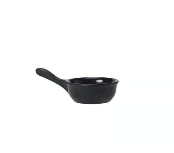 Steelite melamin panna svört 7 x 2 cm