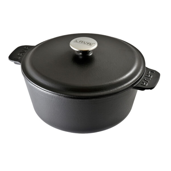 LAVA Pottur ECO Svartur - 26 cm