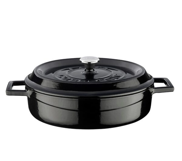 LAVA Pottjárnspottur Svartur - 32 cm.