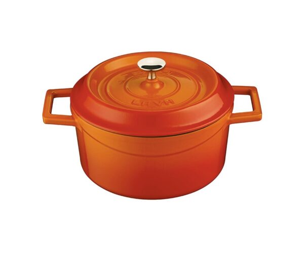 LAVA Pottjárnspottur  Appelsínugulur - 28 cm