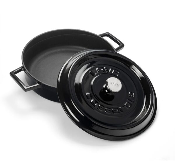 LAVA Pottjárnspottur Svartur - 32 cm. - Image 2