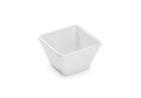 PUJADAS melamin skál hvít - 200 ml.