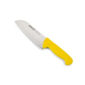 ARCOS Santoku Scalloped 180 mm - Gulur