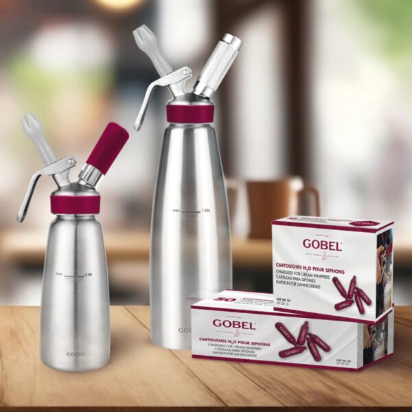 Gobel Rjómasprauta fyrir heitt og kalt - 0,5 ltr - Image 2