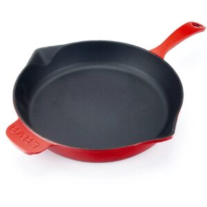 LAVA Panna með skafti og stútum Rauð - 28 cm