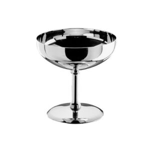 Pintinox Ísskál á fæti stál -  185 ml