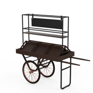 Mogogo Cantine framstillingarvagn á hjólum