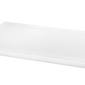 Pujadas plast skurðarbretti með safarönd - Hvítt