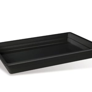 PUJADAS Melamin bakki svartur 1/1GN – 4 cm