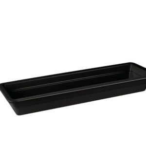PUJADAS Melamin bakki svartur 2/4 GN – 2 cm