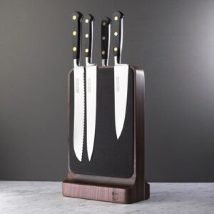 Japanese Knife hnífastandur Valhnota