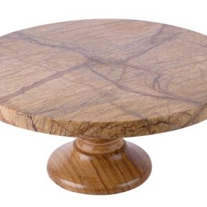 BILLIET Kökudiskur marmara á fæti  - 25 cm