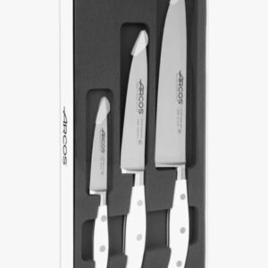 ARCOS Riviera hnífasett hvítt - 3 hnífar