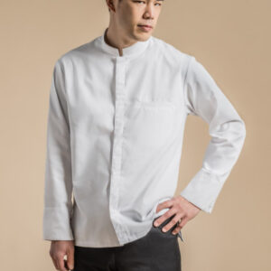 Clement D. Mantova kokkjakki langerma – Hvítur L