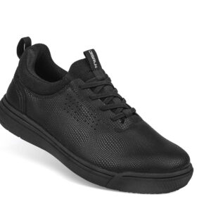 Clement D. Athletics vinnuskór svartir - Nr. 40